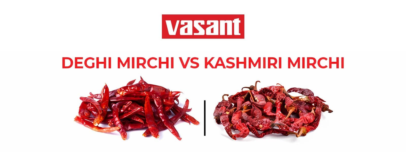 What’s the difference between Kashmiri Mirch vs Deggi Mirch?